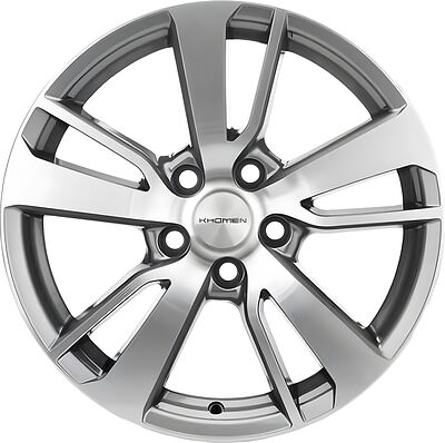 Khomen Wheels KHW1704 (Outlander) 7x17 5x114.3 ET 38 Dia 67.1 Gray-FP