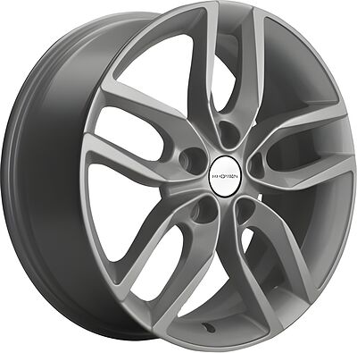 Khomen Wheels KHW1708 (Toyota C-HR) 6.5x17 5x114.3 ET 45 Dia 60.1 F-Silver