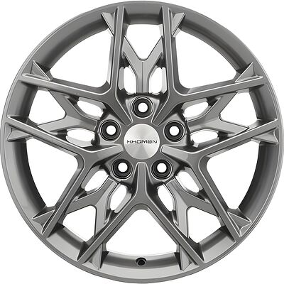 Khomen Wheels KHW1709 (Changan CS35 Plus) 7x17 5x110 ET 46 Dia 63.3 Gray