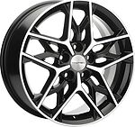 Khomen Wheels KHW1709 (Kia K5) 7x17 5x114.3 ET 48 Dia 67.1 Black-FP Khomen Wheels KHW1709 (Kia K5) 7x17 5x114.3 ET 48 Dia 67.1 Black-FP