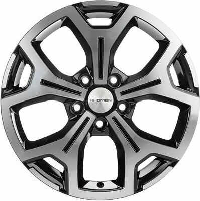 Khomen Wheels KHW1710 (Ceed) 6.5x17 5x114.3 ET 50 Dia 67.1 Black-FP