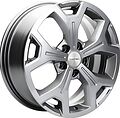 Khomen Wheels KHW1710 (Chery tigo 7pro) 6.5x17 5x108 ET 33 Dia 60.1 Gray