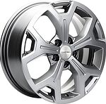 Khomen Wheels KHW1710 (Chery tigo 7pro) 6.5x17 5x108 ET 33 Dia 60.1 Gray