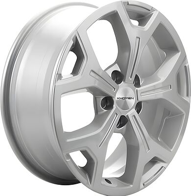 Khomen Wheels KHW1710 (Haval Jolion) 7x17 5x114.3 ET 37 Dia 66.5 F-Silver