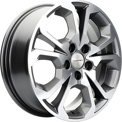 Khomen Wheels KHW1711 (Haval/Honda) 6.5x17 5x114.3 ET 50 Dia 64.1 Gray-FP