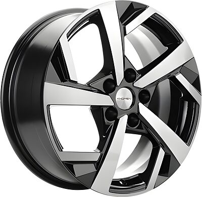 Khomen Wheels KHW1712 (Besturn X40) 7x17 5x114.3 ET 40 Dia 57.1 Black-FP