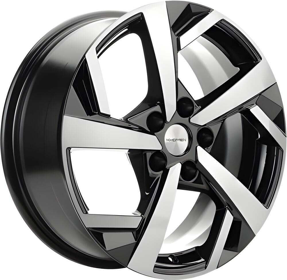 Khomen Wheels KHW1712 (Ceed) 7x17 5x114.3 ET 53 Dia 67.1 Black-FP