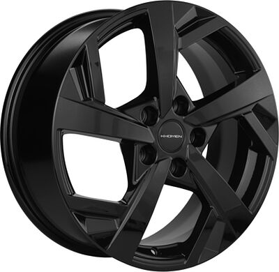 Khomen Wheels KHW1712 (Kia K5) 7x17 5x114.3 ET 48 Dia 67.1 Black