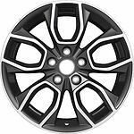 Khomen Wheels KHW1713 (Kodiaq) 7x17 5x112 ET 40 Dia 57.1 Black-FP Khomen Wheels KHW1713 (Kodiaq) 7x17 5x112 ET 40 Dia 57.1 Black-FP