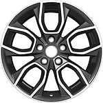 Khomen Wheels KHW1713 Kodiaq/Tiguan 7x17 5x112 ET 40 Dia 57.1 Black-FP Khomen Wheels KHW1713 Kodiaq/Tiguan 7x17 5x112 ET 40 Dia 57.1 Black-FP