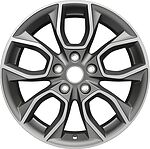 Khomen Wheels KHW1713 (SantaFe) 7x17 5x114.3 ET 47 Dia 67.1 Gray-FP