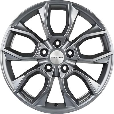 Khomen Wheels KHW1713 (Sportage) 7x17 5x114.3 ET 48.5 Dia 67.1 Gray