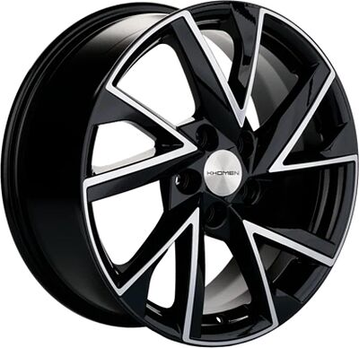 Khomen Wheels KHW1714 (Evolute i-Joy) 7x17 5x110 ET 40 Dia 67.1 Black-FP