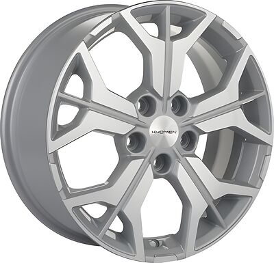 Khomen Wheels KHW1715 (Seltos) 7x17 5x114.3 ET 50 Dia 67.1 F-Silver-FP