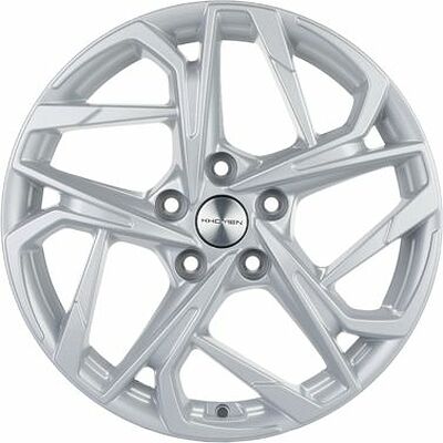 Khomen Wheels KHW1716 (Camry) 7x17 5x114.3 ET 45 Dia 60.1 F-Silver
