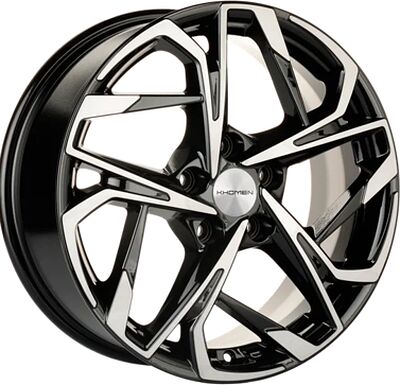 Khomen Wheels KHW1716 (Changan CS35/CS35 Pro) 7x17 5x110 ET 46 Dia 63.3 Black-FP