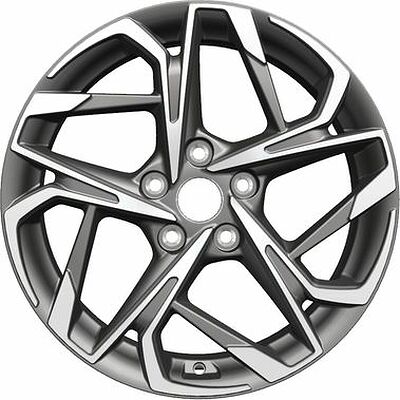 Khomen Wheels KHW1716 (Teana/X-trail) 7x17 5x114.3 ET 45 Dia 66.1 Gray-FP