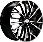 Khomen Wheels KHW1717 (Qashqai) 7x17 5x114.3 ET 40 Dia 66.1 Black-FP