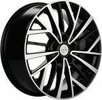 Khomen Wheels KHW1717 (Seltos/Soul/Sonata) 7x17 5x114.3 ET 50 Dia 67.1 Black-FP