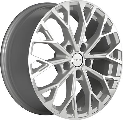 Khomen Wheels KHW1718 (ASX) 7x17 5x114.3 ET 46 Dia 67.1 F-Silver-FP