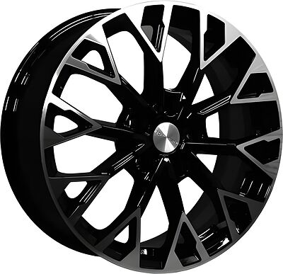 Khomen Wheels KHW1718 (Changan CS35/CS35 Plus) 7x17 5x110 ET 46 Dia 63.3 Black-FP