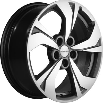 Khomen Wheels KHW1724 (Changan CS75 (Plus)) 7x17 5x114.3 ET 45 Dia 60.1 Gray-FP