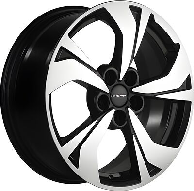 Khomen Wheels KHW1724 (Exeed TXL) 7x17 5x108 ET 36 Dia 65.1 Black-FP