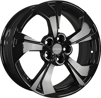 Khomen Wheels KHW1724 (Nissan Juke) 7x17 5x114.3 ET 35 Dia 66.1 Black