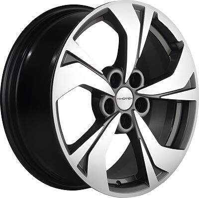 Khomen Wheels KHW1724 (Teana/X-Trail) 7x17 5x114.3 ET 45 Dia 66.1 Gray-FP