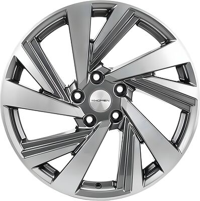 Khomen Wheels KHW1801 (Optima) 7.5x18 5x114.3 ET 52.5 Dia 67.1 Gray-FP