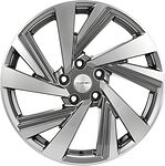 Khomen Wheels KHW1801 Xceed/CX-3/5 7.5x18 5x114.3 ET 45 Dia 67.1 Gray-FP Khomen Wheels KHW1801 Xceed/CX-3/5 7.5x18 5x114.3 ET 45 Dia 67.1 Gray-FP