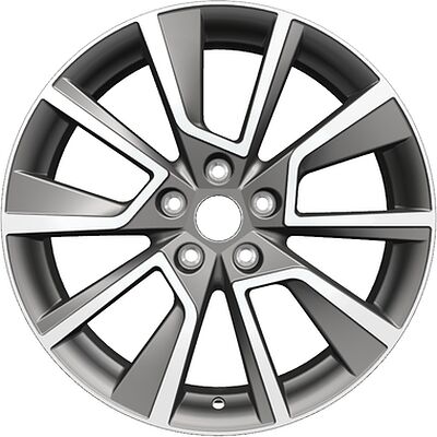 Khomen Wheels KHW1802 (Koleos) 7x18 5x114.3 ET 35 Dia 66.1 Gray-FP