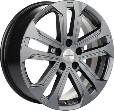 Khomen Wheels KHW1803 (X-Trail) 7x18 5x114.3 ET 45 Dia 66.1 Gray