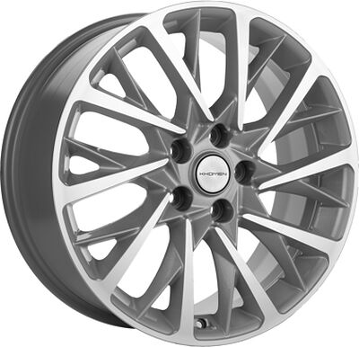 Khomen Wheels KHW1804 (DFM AX7/580/Evolute i-Pro) 7.5x18 5x108 ET 45 Dia 65.1 F-Silver-FP