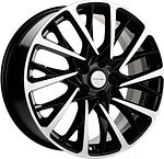 Khomen Wheels KHW1804 (Geely Atlas/Atlas Pro/Lifan Myway) 7.5x18 5x114.3 ET 45 Dia 60.1 Black-FP