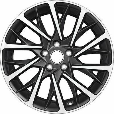 Khomen Wheels KHW1804 (Karoq) 7.5x18 5x112 ET 45 Dia 57.1 Black-FP
