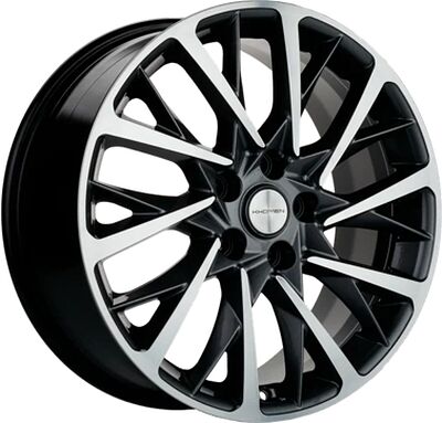 Khomen Wheels KHW1804 (Tugela/Jaguar F-Pace) 7.5x18 5x108 ET 46 Dia 63.4 Gray-FP