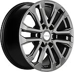 Khomen Wheels KHW1805 (Great Wall POER (new)) 7.5x18 6x139.7 ET 42 Dia 100.1 Gray