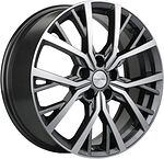 Khomen Wheels KHW1806 (Haval Jolion) 7x18 5x114.3 ET 37 Dia 66.5 Gray-FP