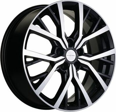 Khomen Wheels KHW1806 (Karoq) 7x18 5x112 ET 45 Dia 57.1 Gray