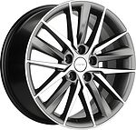 Khomen Wheels KHW1807 (Geely Atlas/Atlas Pro/Lifan Myway) 8x18 5x114.3 ET 45 Dia 60.1 Gray-FP