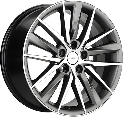 Khomen Wheels KHW1807 (Mazda CX-9) 8x18 5x114.3 ET 45 Dia 67.1 Gray-FP