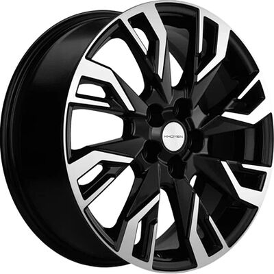 Khomen Wheels KHW1809 (CS55/CS75) 7x18 5x114.3 ET 45 Dia 60.1 Black-FP
