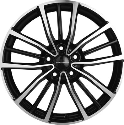 Khomen Wheels KHW1812 (GAC GS5) 7x18 5x108 ET 36 Dia 60.1 Black-FP
