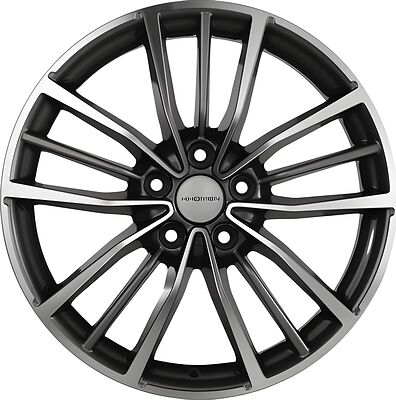 Khomen Wheels KHW1812 (Geely Coolray) 7x18 5x114.3 ET 53 Dia 54.1 Gray-FP