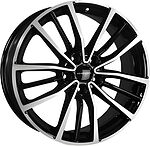 Khomen Wheels KHW1812 (Outlander) 7x18 5x114.3 ET 38 Dia 67.1 Black-FP Khomen Wheels KHW1812 (Outlander) 7x18 5x114.3 ET 38 Dia 67.1 Black-FP