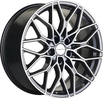 Khomen Wheels KHW1813 (Geely Coolray) 7x18 5x114.3 ET 53 Dia 54.1 Gray-FP
