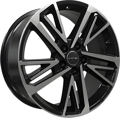 Khomen Wheels KHW1815 (Passat) 8x18 5x112 ET 48 Dia 57.1 Black-FP