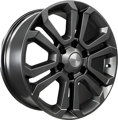 Khomen Wheels KHW1817 (Foton G7) 7.5x18 6x139.7 ET 30 Dia 108.1 Gray