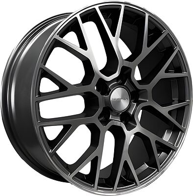 Khomen Wheels KHW1818 (Mitsubishi Outlander) 7x18 5x114.3 ET 38 Dia 67.1 Gray-FP